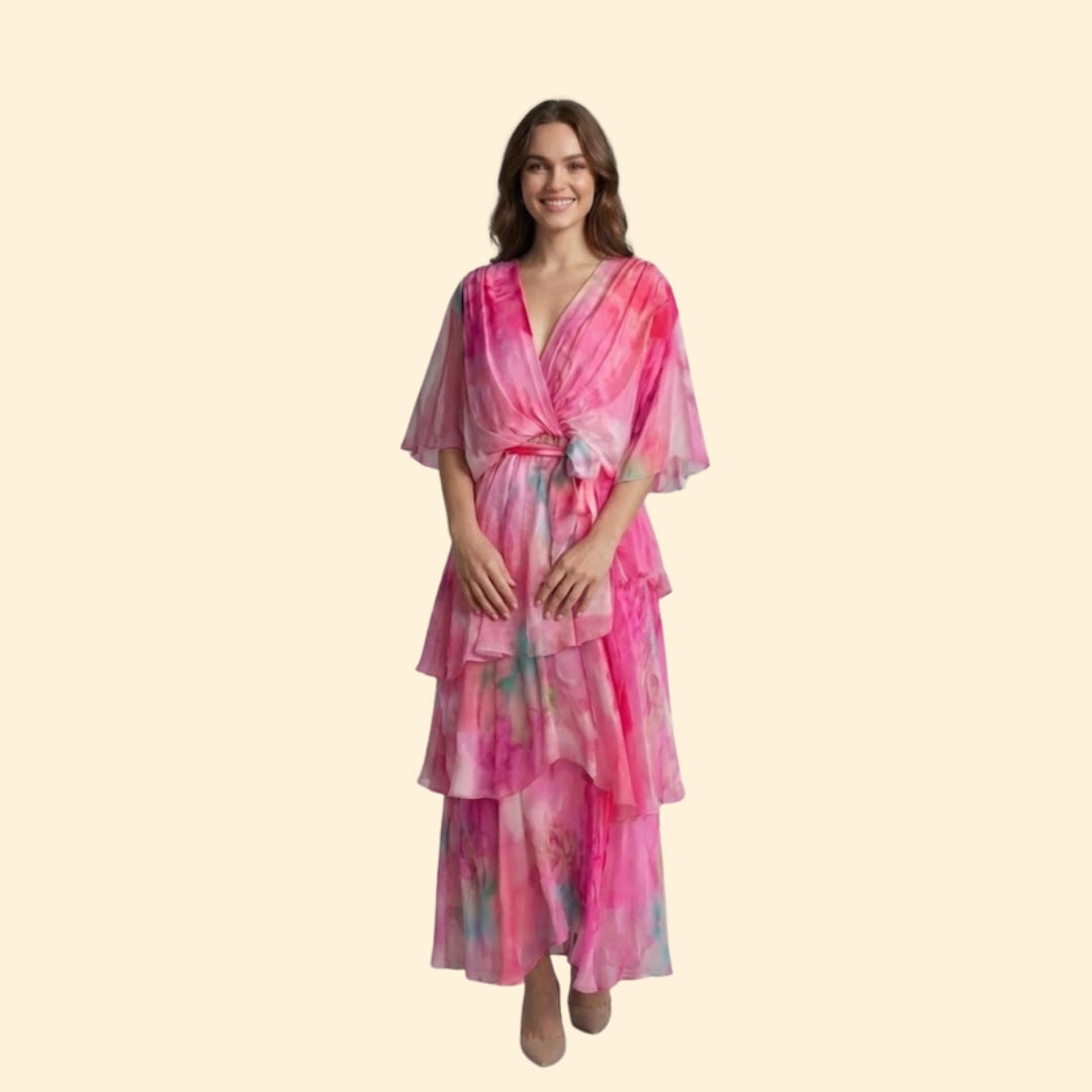 Women’s Maxi Dress with Tiered Skirt