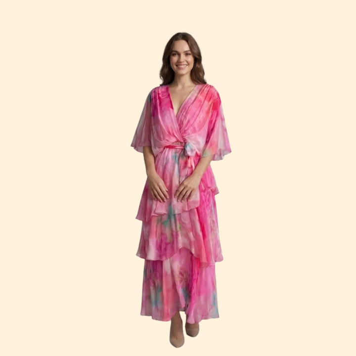 Women’s Maxi Dress with Tiered Skirt