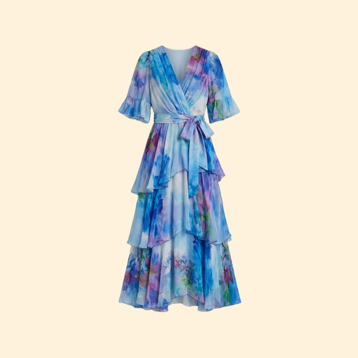 Women’s Maxi Dress with Tiered Skirt