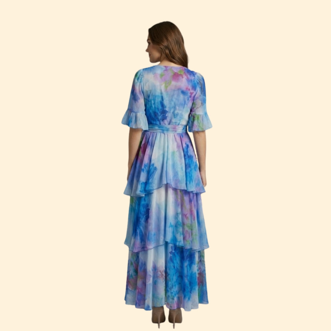 Women’s Maxi Dress with Tiered Skirt
