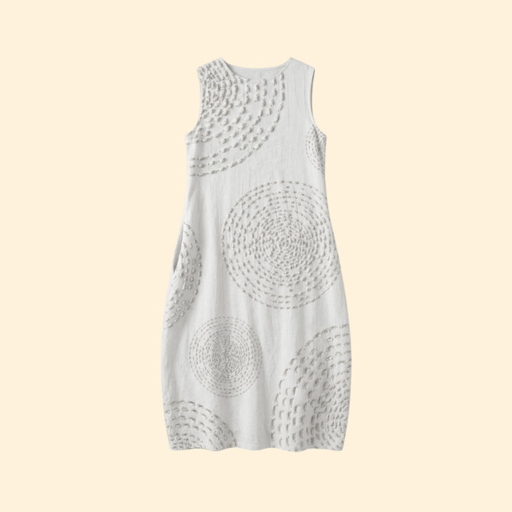 Women’s Midi Dress with Pattern