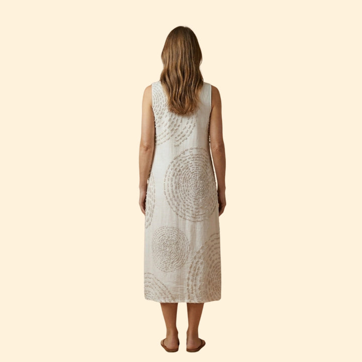Women’s Midi Dress with Pattern