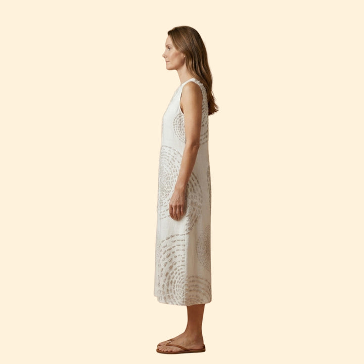 Women’s Midi Dress with Pattern