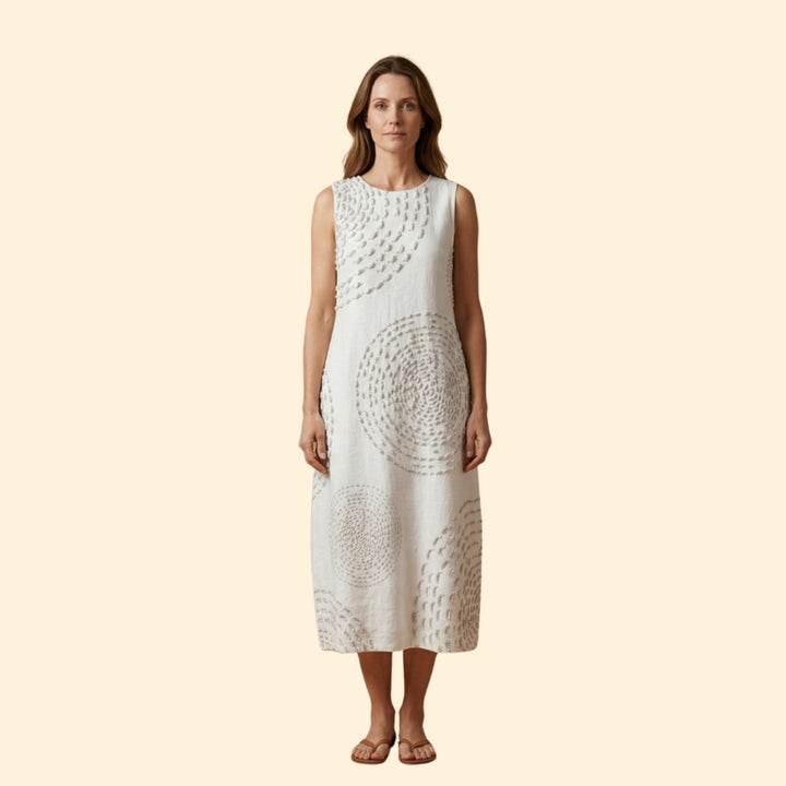 Women’s Midi Dress with Pattern