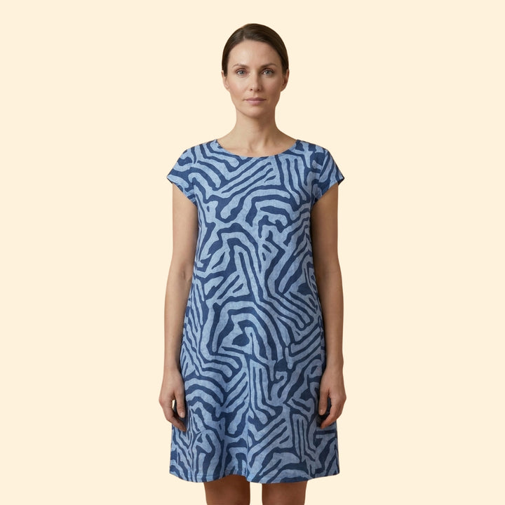 Women’s Midi Dress with Side Pockets
