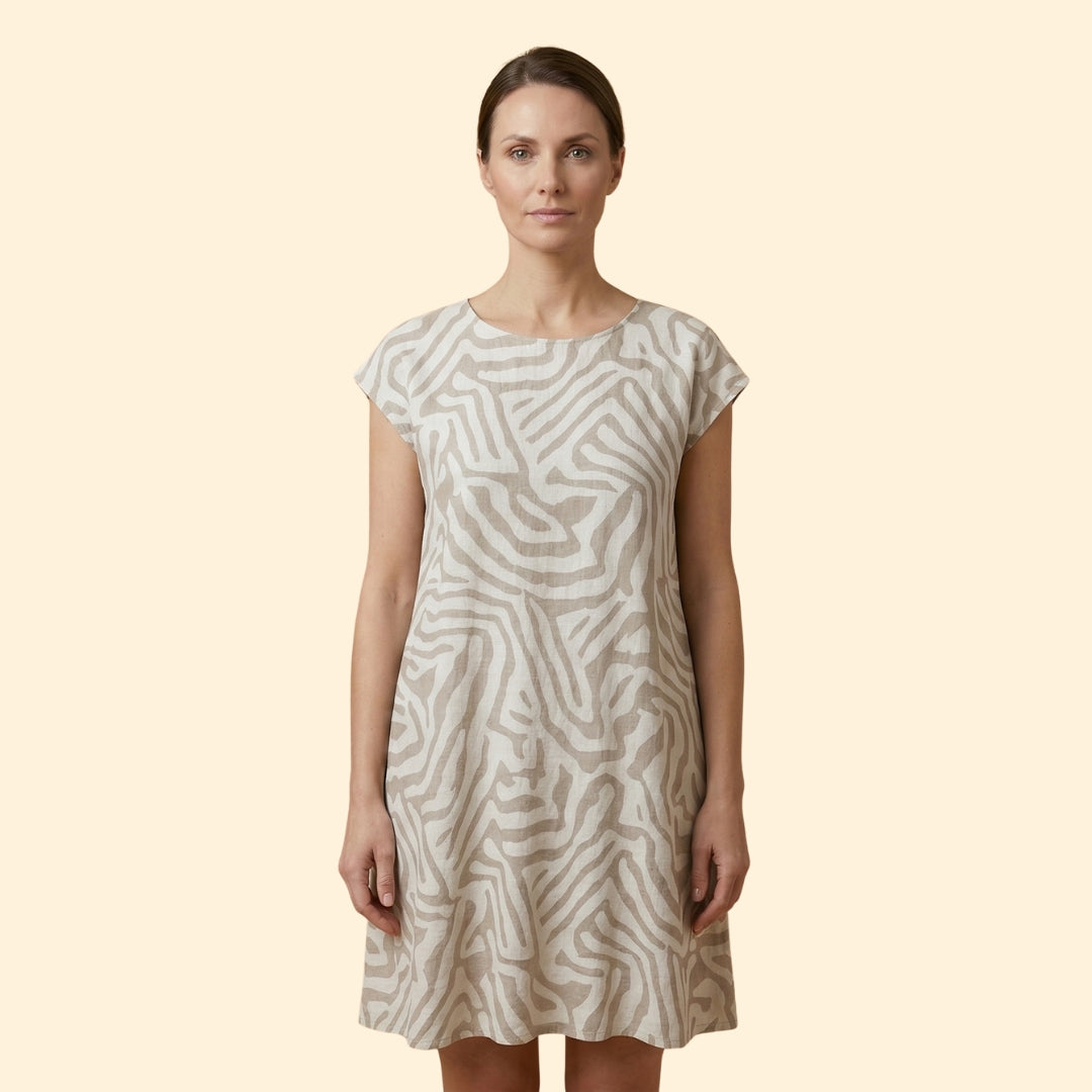 Women’s Midi Dress with Side Pockets