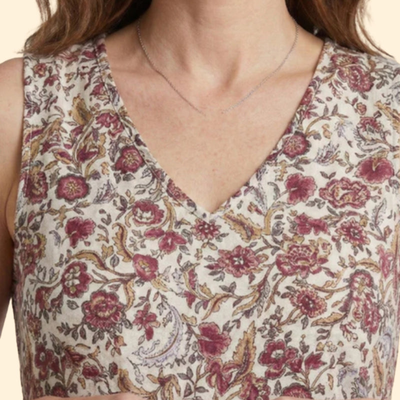 Women’s Mini Dress with Printed Pattern
