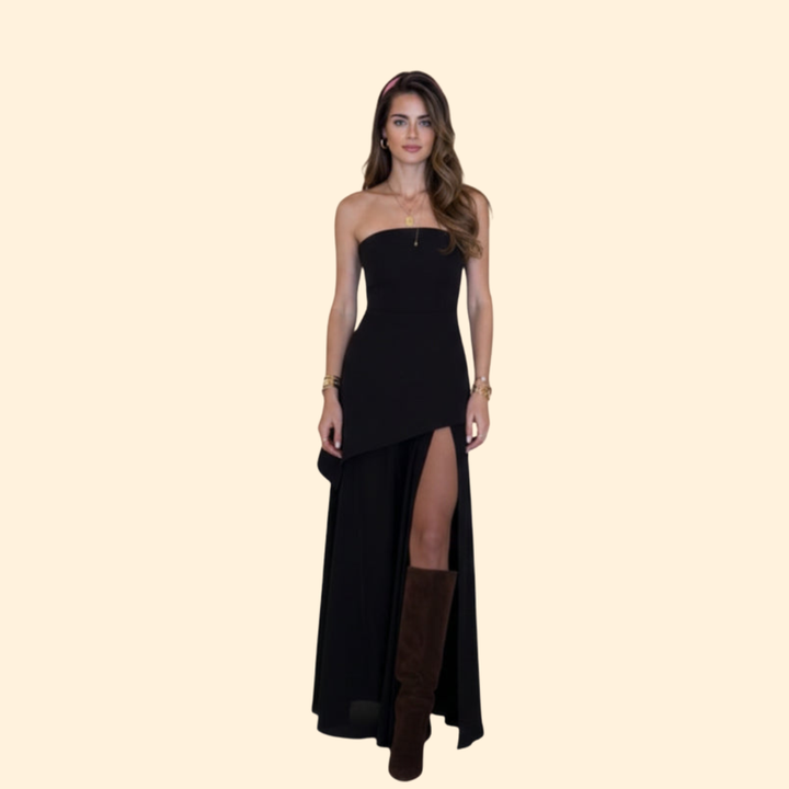 Women’s Off-Shoulder Dress with Elegant Design