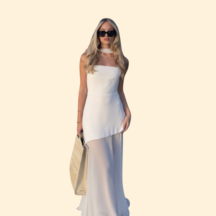 Women’s Off-Shoulder Dress with Elegant Design