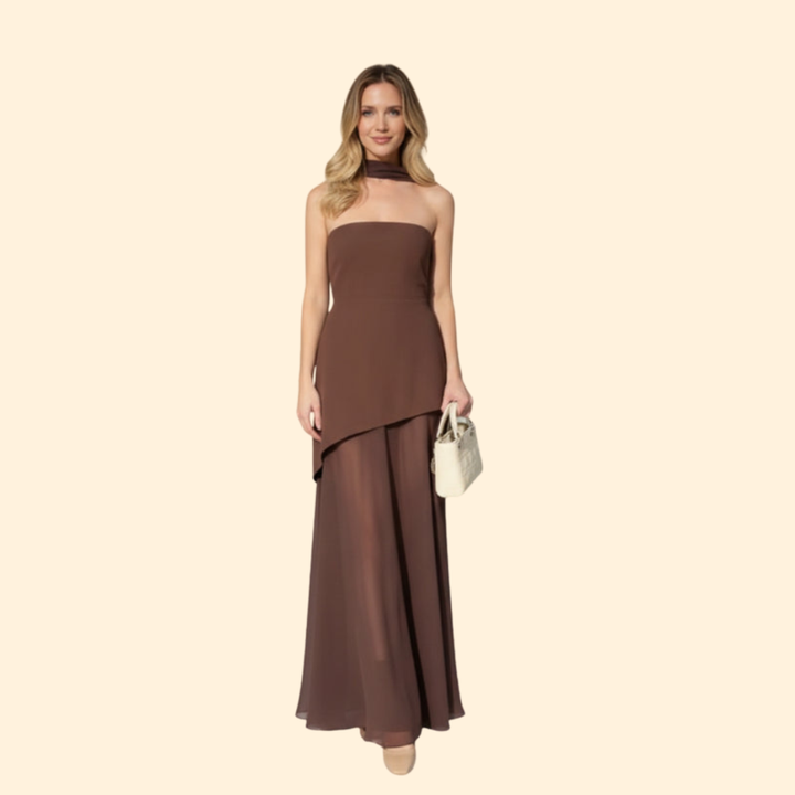 Women’s Off-Shoulder Dress with Elegant Design
