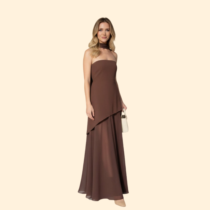 Women’s Off-Shoulder Dress with Elegant Design