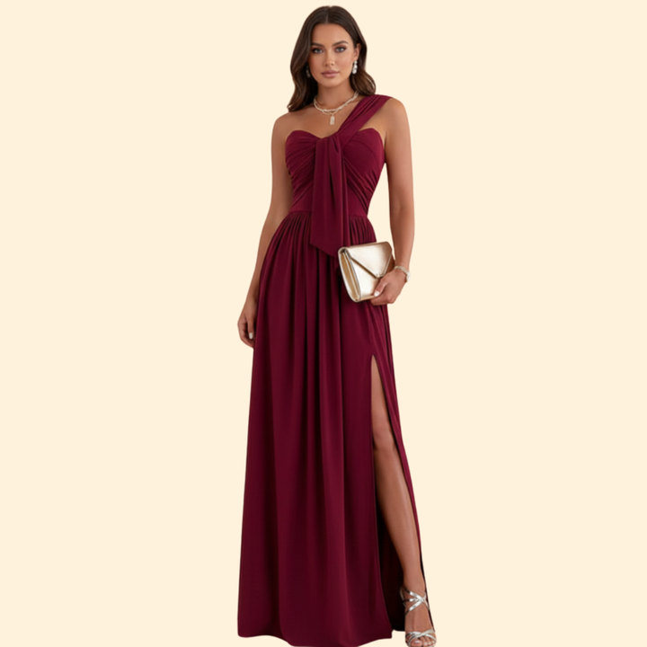 Women's One-Shoulder Formal Dress