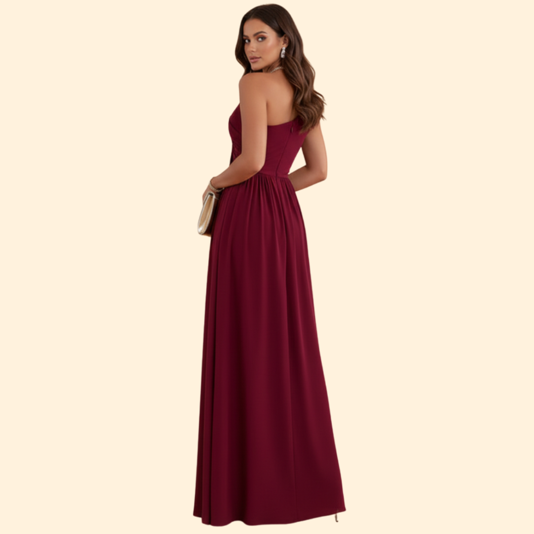 Women's One-Shoulder Formal Dress