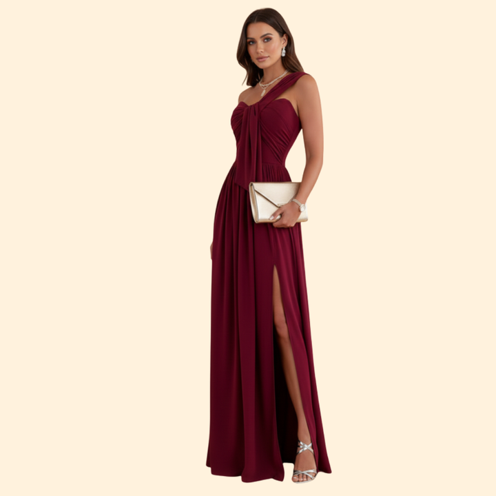 Women's One-Shoulder Formal Dress