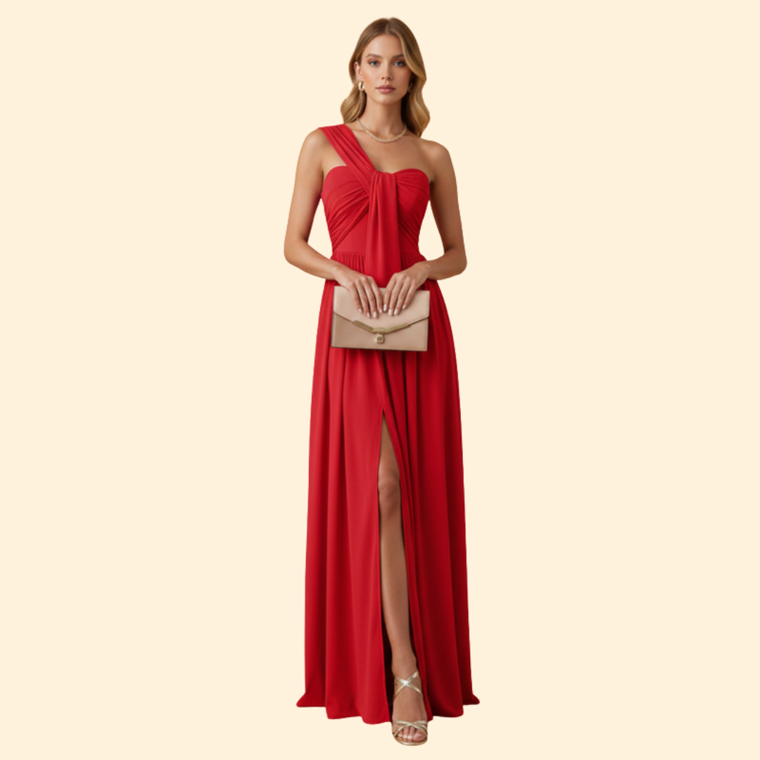Women's One-Shoulder Formal Dress