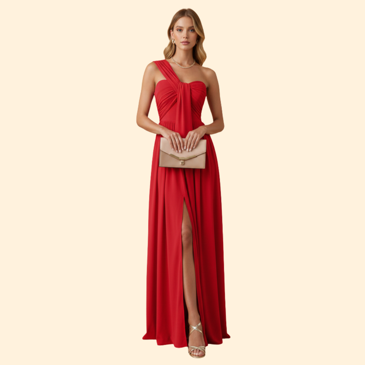 Women's One-Shoulder Formal Dress