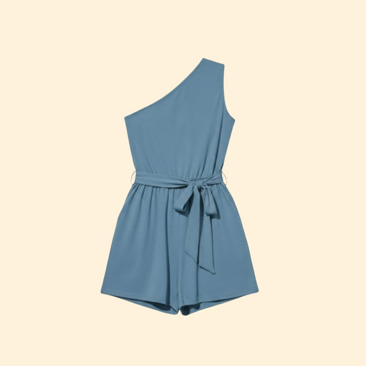 Women’s Sleeveless Jumpsuit with Modern Design