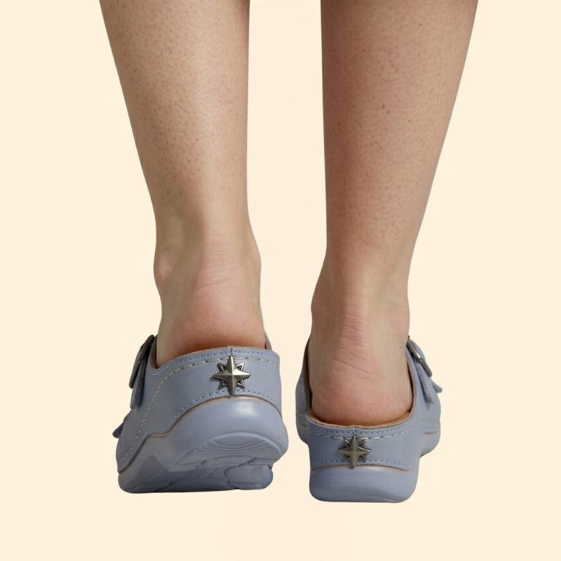 Women’s Open Toe Sandals with Dual Buckles