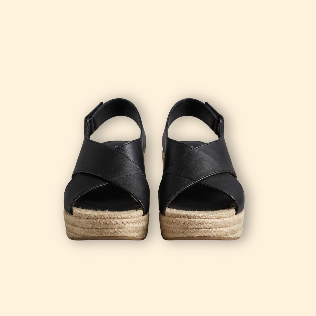 Women's Open Toe Sandals with Espadrille