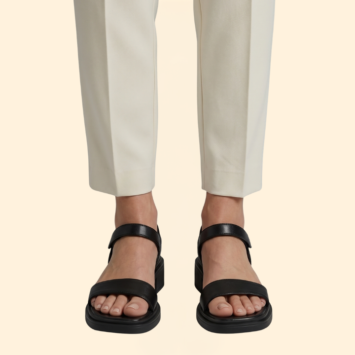 Women's Open Toe Sandals with Low Heel