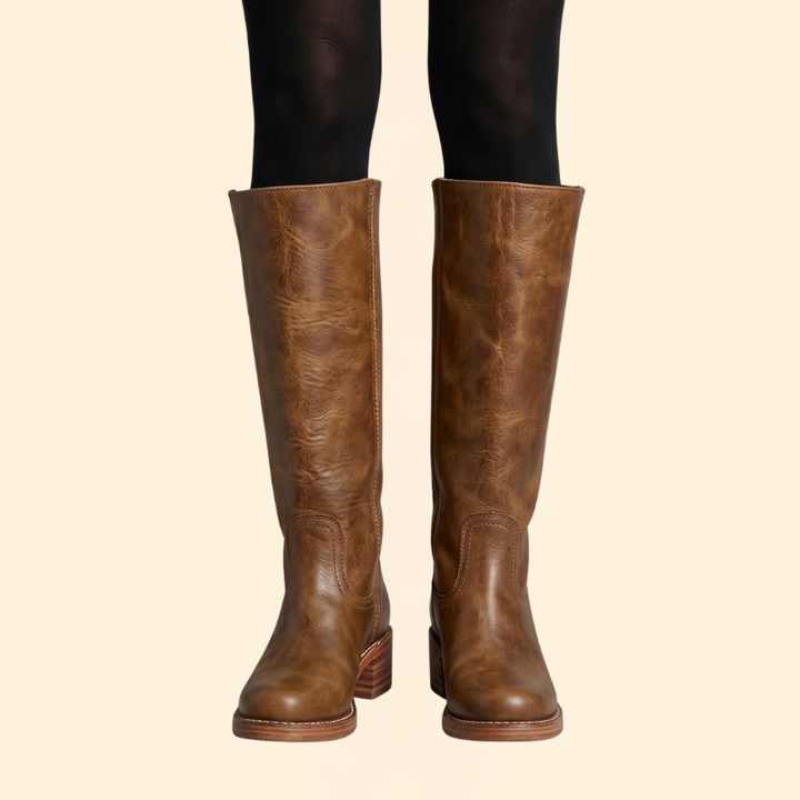 Women's Orthopedic Boots with Block Heel