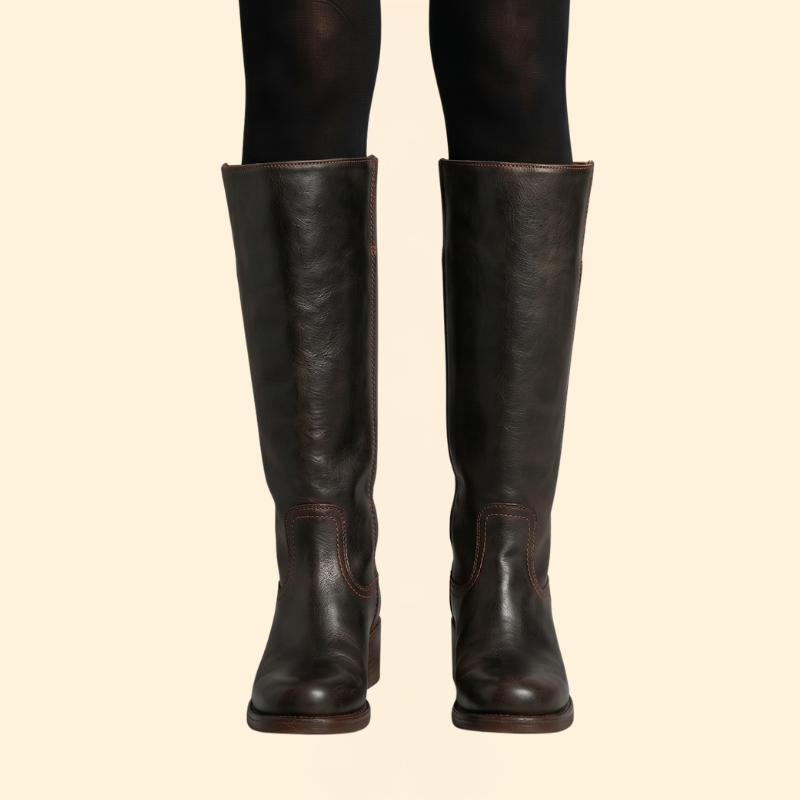 Women's Orthopedic Boots with Block Heel
