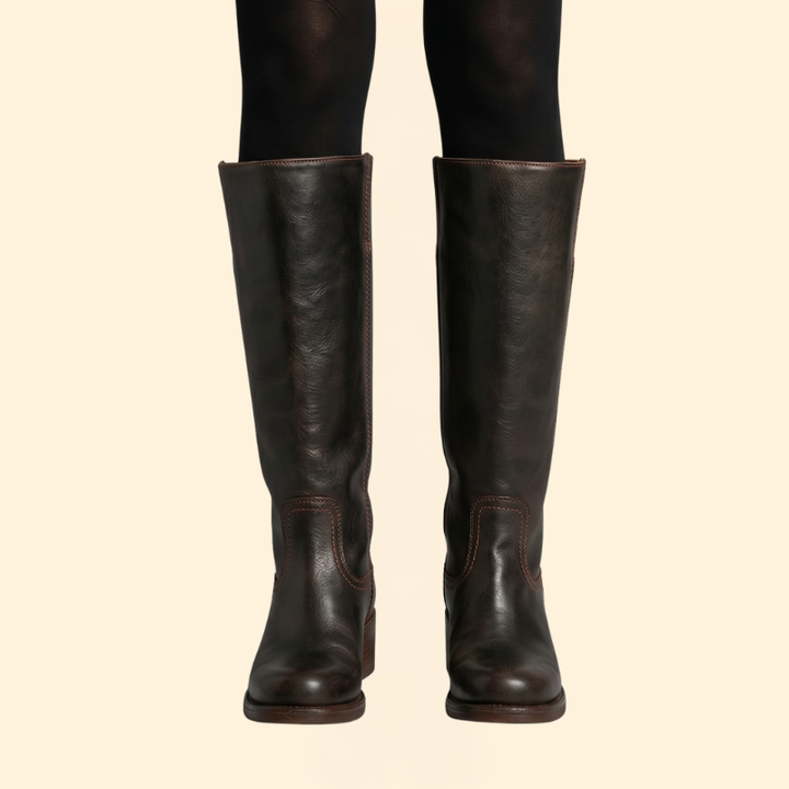 Women's Orthopedic Boots with Block Heel