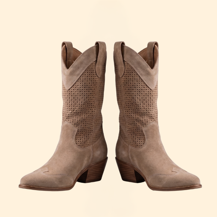 Women's Orthopedic Boots with Perforations