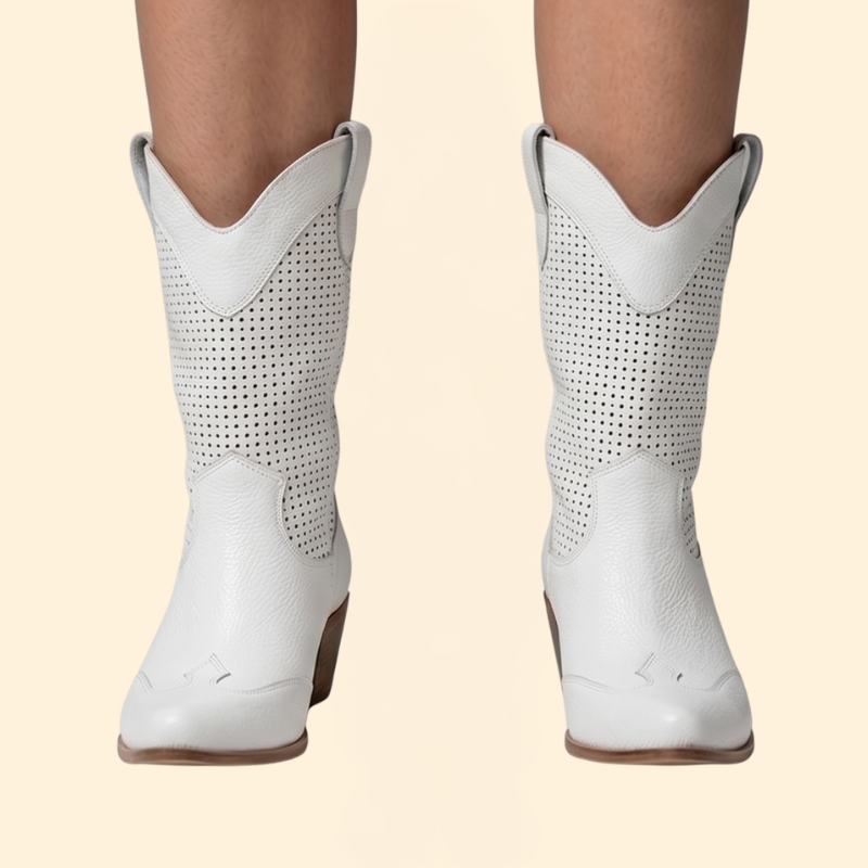 Women's Orthopedic Boots with Perforations