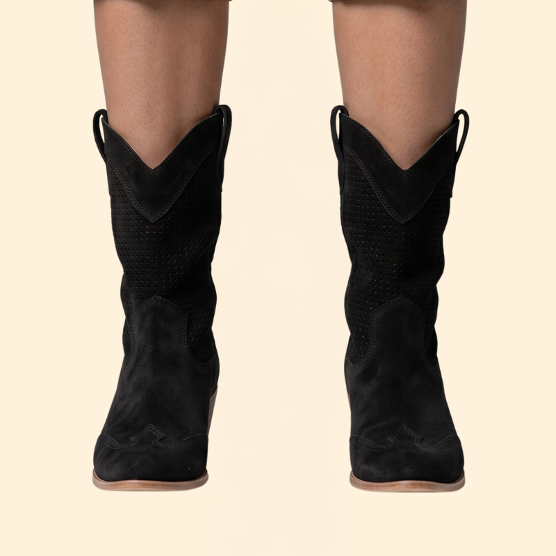 Women's Orthopedic Boots with Perforations
