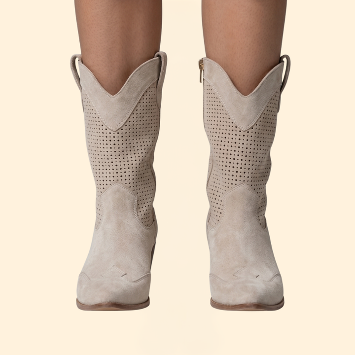 Women's Orthopedic Boots with Perforations
