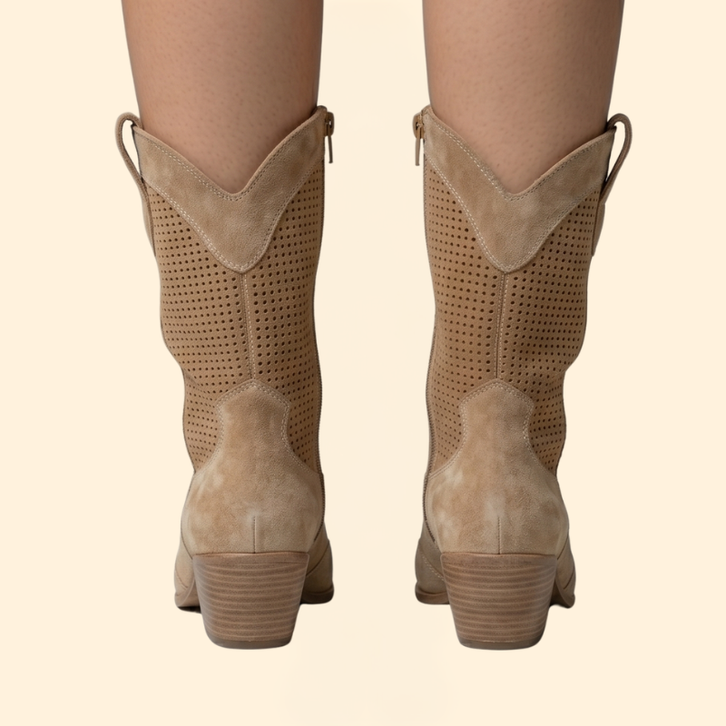 Women's Orthopedic Boots with Perforations