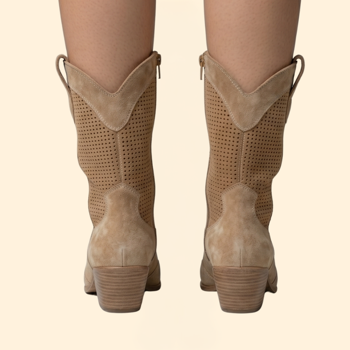 Women's Orthopedic Boots with Perforations
