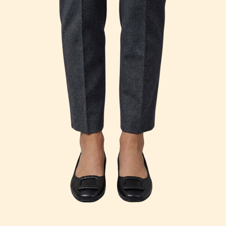 Women’s Orthopedic Flats with Buckle