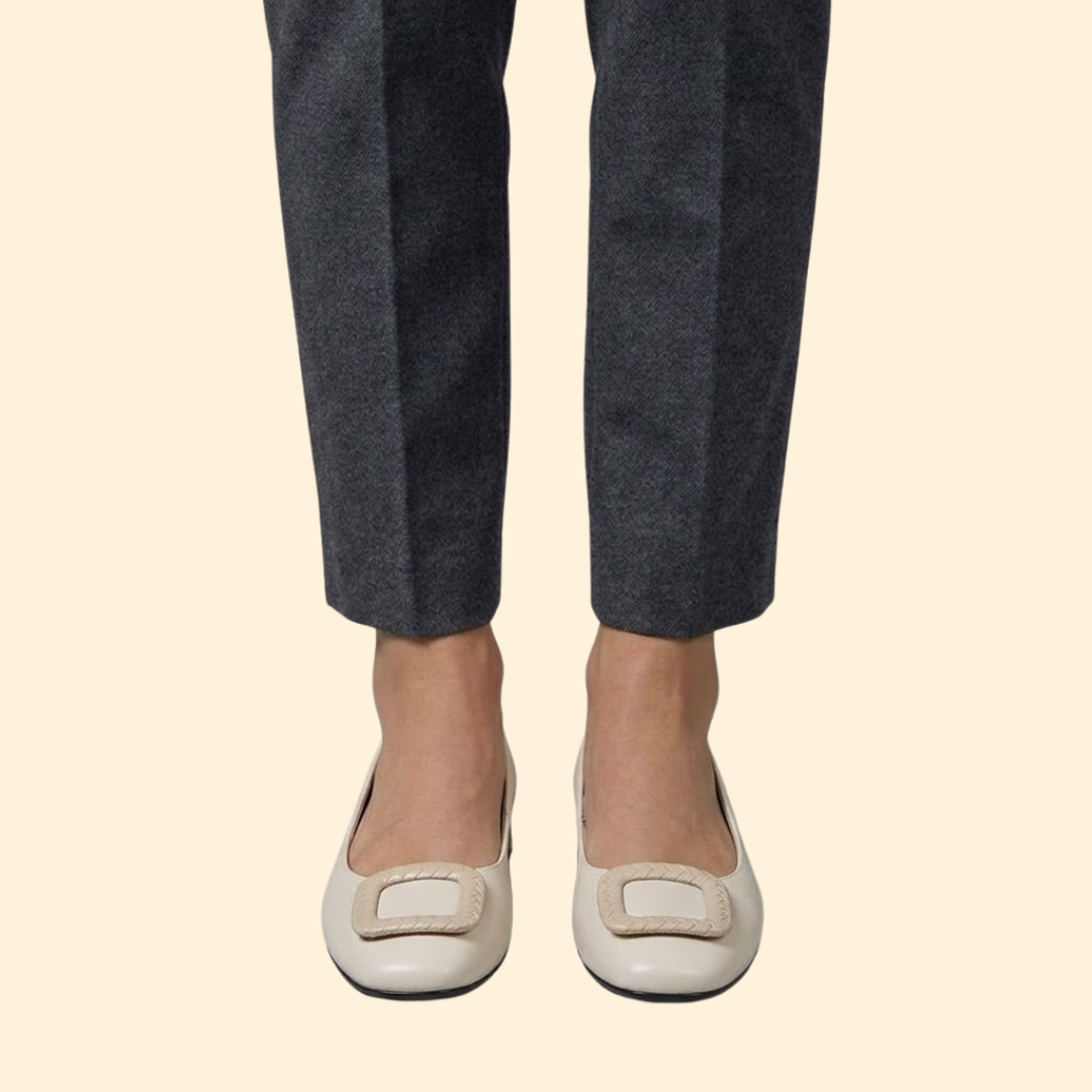 Women’s Orthopedic Flats with Buckle