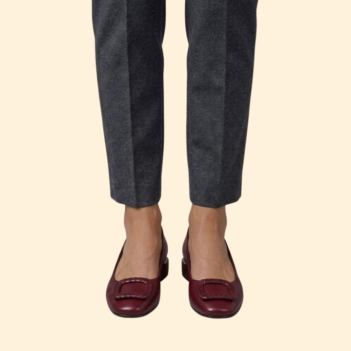 Women’s Orthopedic Flats with Buckle