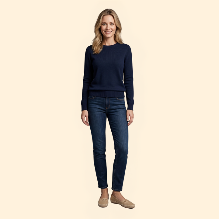 Women’s Orthopedic Flats with Whipstitch Trim Detail