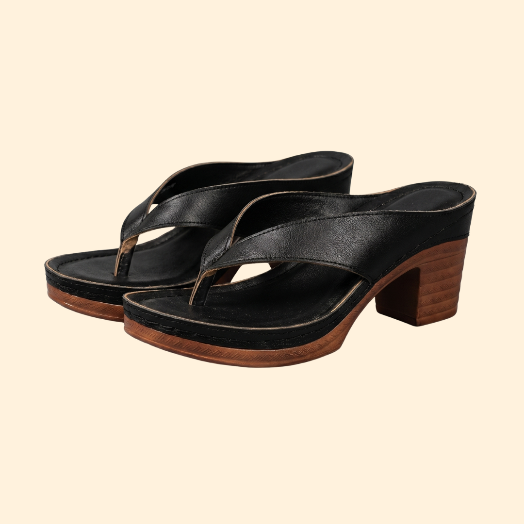 Women's Orthopedic Heels with Straps