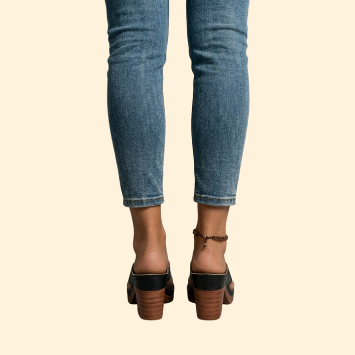 Women's Orthopedic Heels with Straps