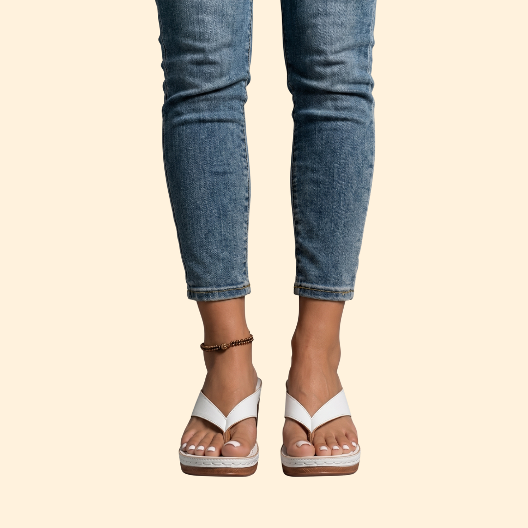 Women's Orthopedic Heels with Straps