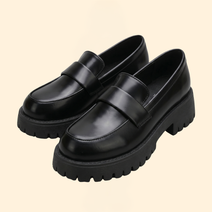 Women’s Orthopedic Loafers with Chunky Platform