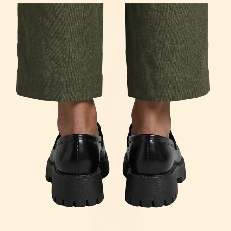 Women’s Orthopedic Loafers with Chunky Platform