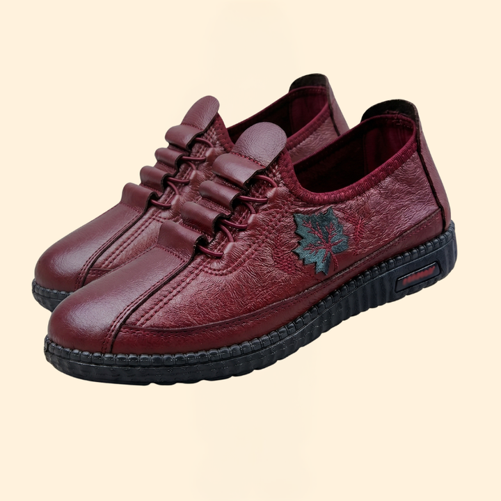 Women's Orthopedic Loafers with Embroidery