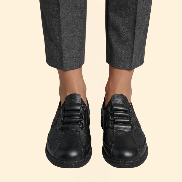 Women's Orthopedic Loafers with Embroidery