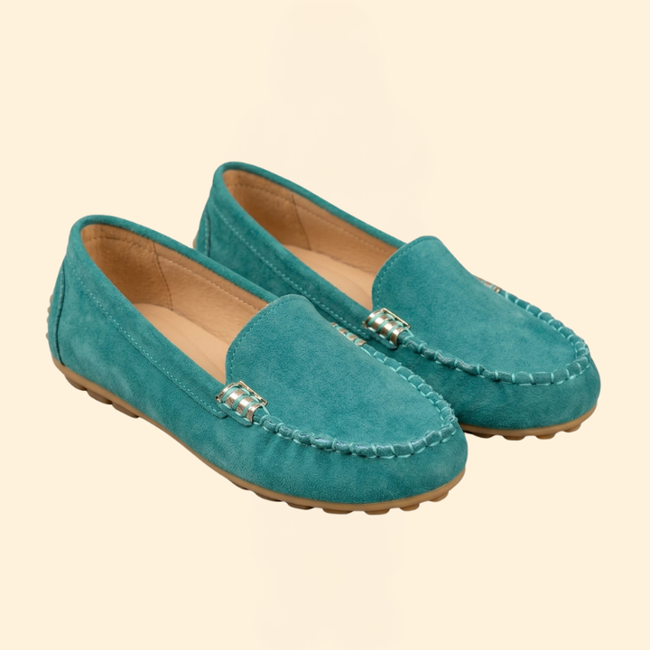 Women's Orthopedic Loafers with Faux Suede