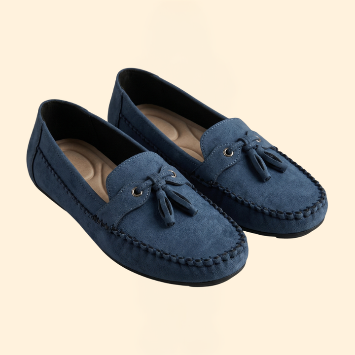 Women's Orthopedic Loafers with Front Tassel