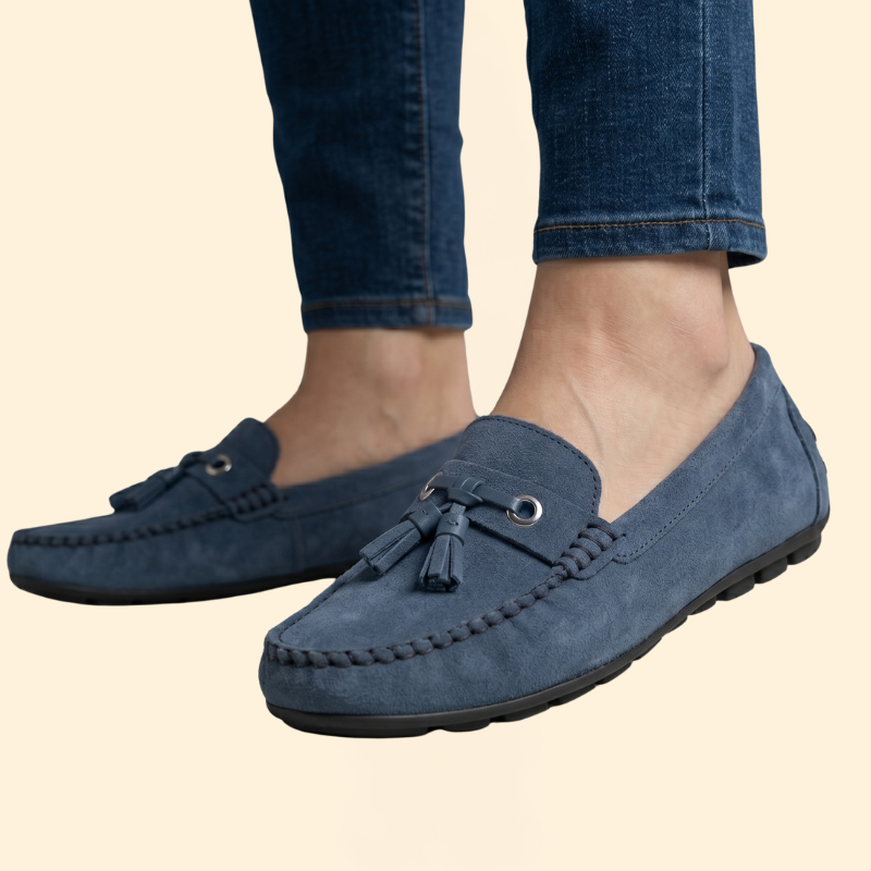 Women's Orthopedic Loafers with Front Tassel