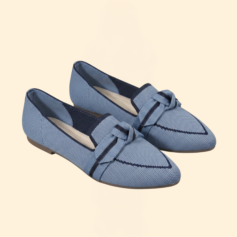 Women's Orthopedic Loafers with Knot