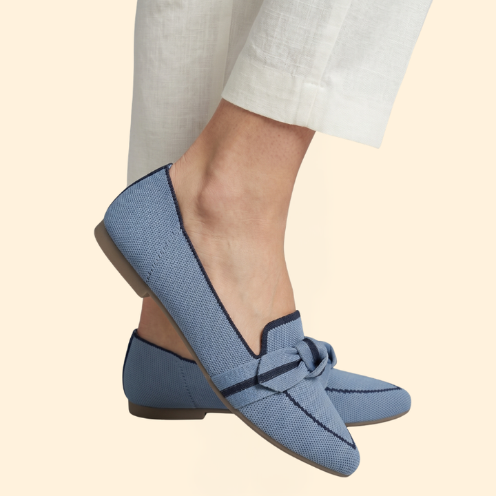 Women's Orthopedic Loafers with Knot