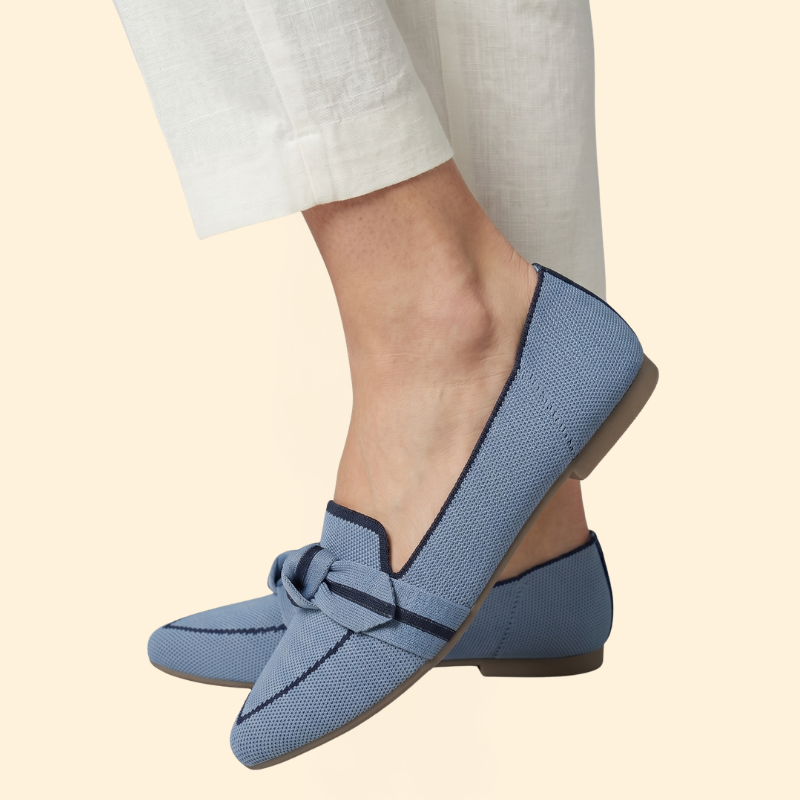 Women's Orthopedic Loafers with Knot